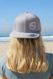 Midcali Logo OC Snapback Hat - Silver