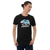Midcali Blue Bear Softstyle T-Shirt - Black
