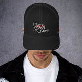Midcali Red Bear Trucker Hat